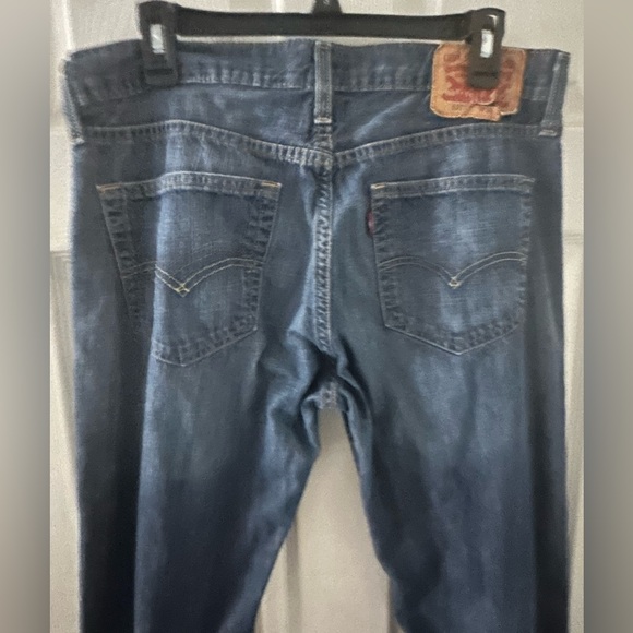 Men's Levi’s 527 Blue Jeans - Picture 2 of 4